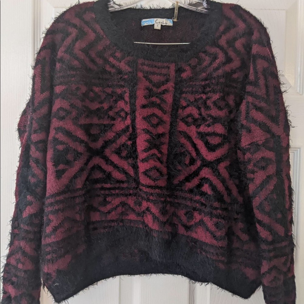 Cozy crop sweater